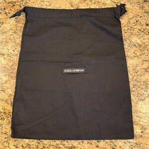 Dolce & Gabbana Black Storage Bag